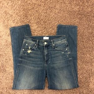 Mother Straight Leg Jeans 25